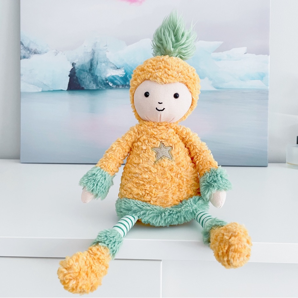 Jellycat Rare Perky Pineapple Doll 14” VHTF